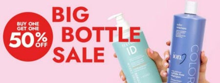 Buy One, Get One 50% Off Big Bottle Sale from Sally Beauty Supply