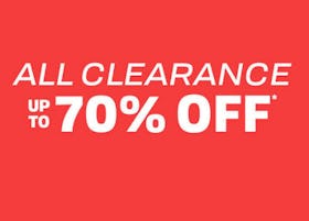 All Clearance Up to 70% off