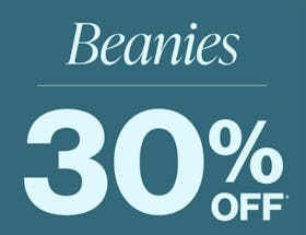 Beanies 30% Off