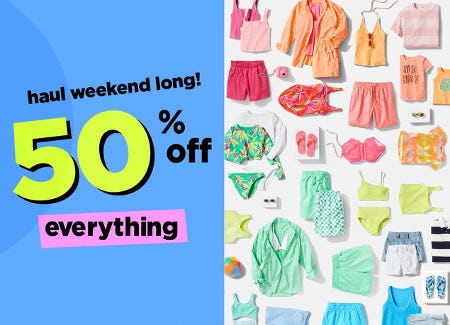 50% Off Everything
