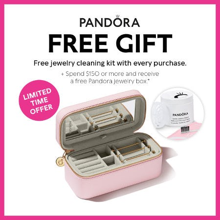 Get a FREE Pandora Jewelry Care Kit from PANDORA