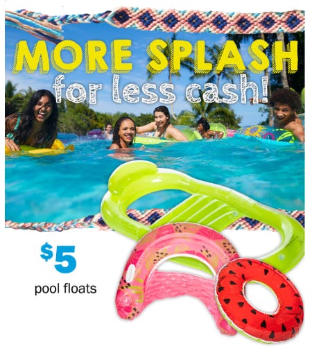$5 Pool Floats