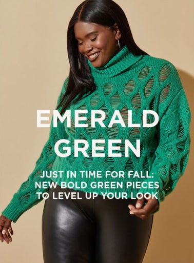 Go Emerald Green from Ashley Stewart