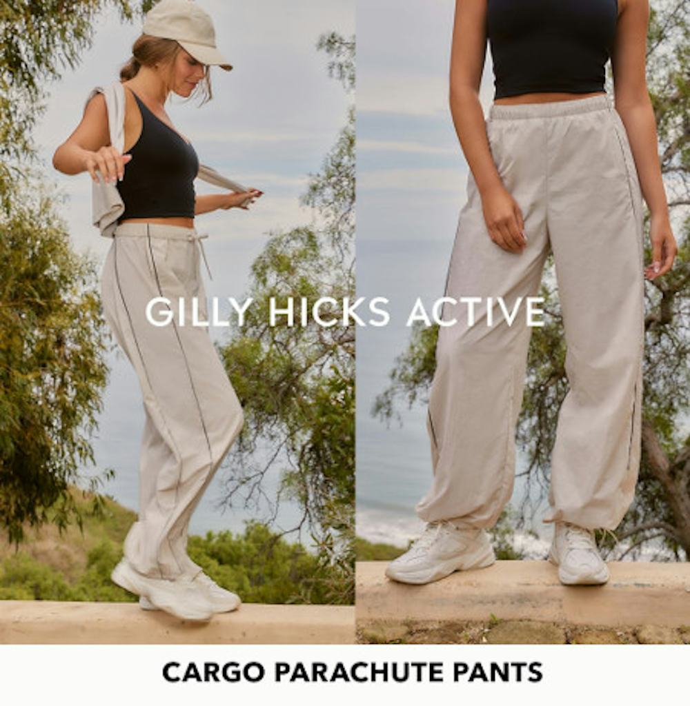 Cargo Parachute Pants