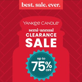 Yankee Candle Semi Annual Clearance Sale – going on now!