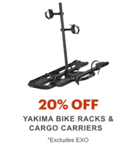 20% Off Yakima Bike Racks and Cargo Carriers from REI
