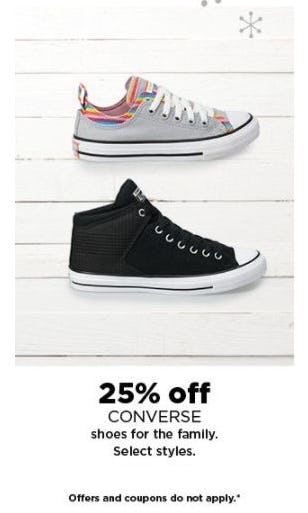 25% Off Converse Shoes for the Family at Kohl's | Boise Towne Square