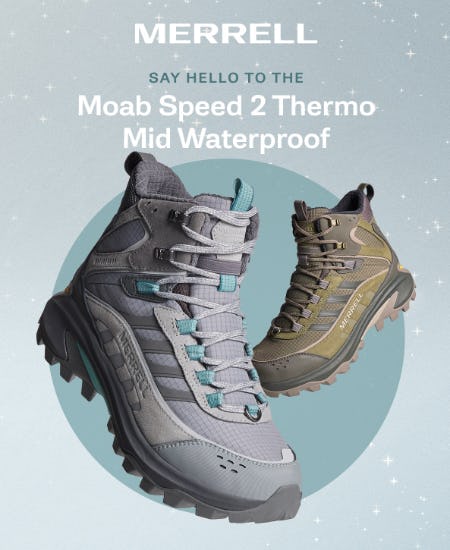 The Moab Speed 2 Thermo Mid Waterproof