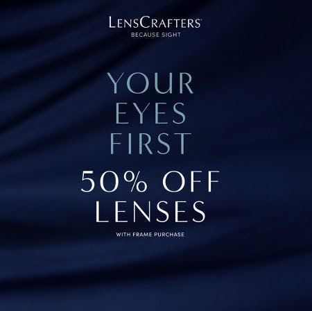 Make the most of your vision benefits at LensCrafters