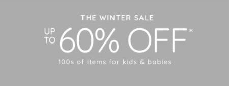 The Winter Sale: Up to 60% Off from Pottery Barn Kids