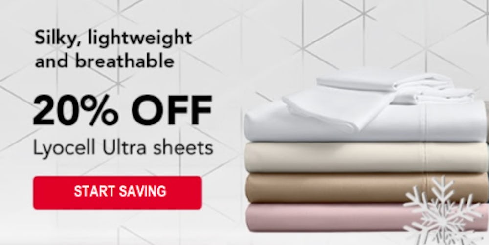 Antelope Valley Mall Deal 20 Off Lyocell Ultra Sheets The