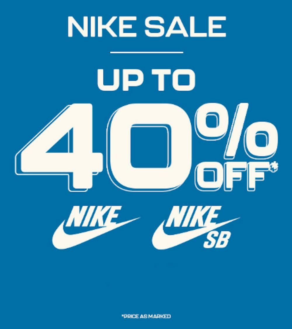 Nike Sale Up to 40% Off