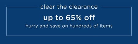 Clearance Up to 65% Off from Kirkland's