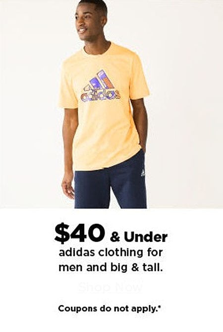 big and tall adidas apparel