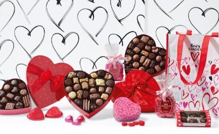 Just Launched: Our Full Valentine’s Day Line from See's Candies