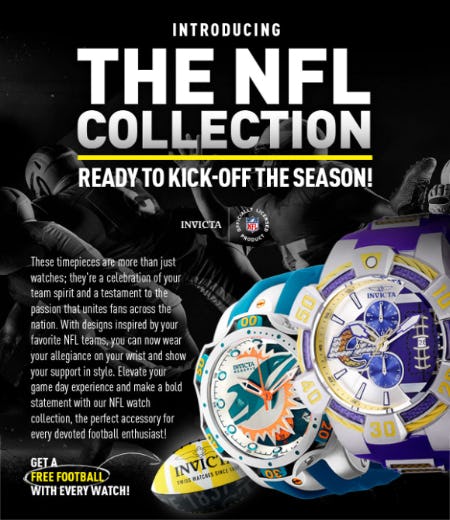 The NFL Collection from Invicta