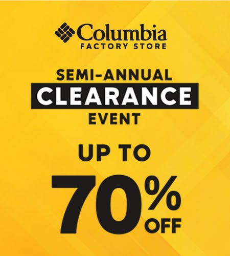 Semi-Annual Clearance Event