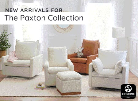 New Arrivals for The Paxton Collection from Pottery Barn Kids