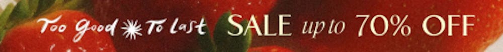 Sale Up to 70% Off