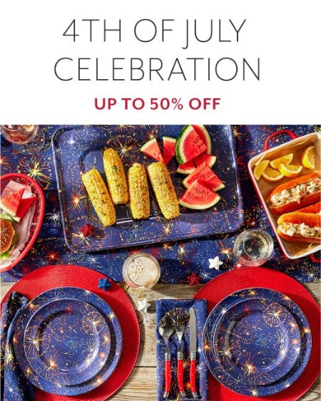 Up to 40% Off 4th of July Sale from Sur La Table