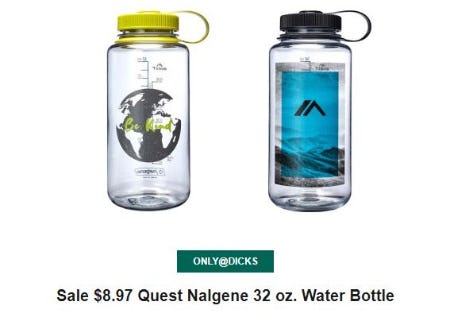 Sale $8.97 Quest Nalgene 32 oz. Water Bottle from Dick's Sporting Goods