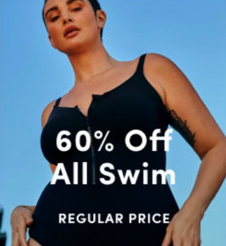 60% Off All Swim from Torrid