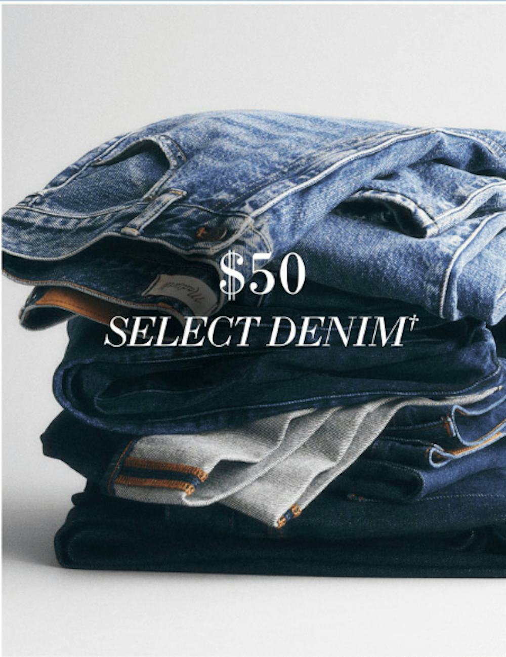 $50 Select Denim