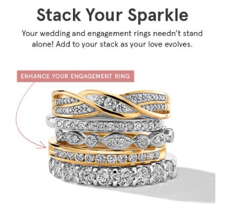 Stack Your Sparkle At Kay Jewelers Saint Louis Galleria