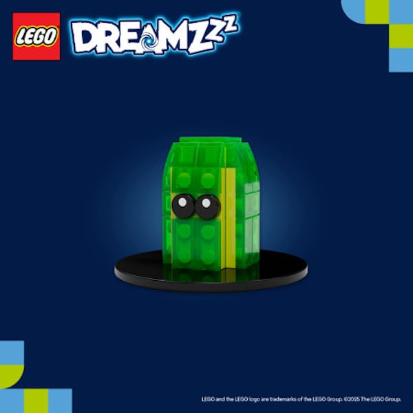Build a LEGO® DreamZzz™ Z-Blob at The LEGO Store and take it home with you!