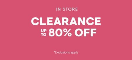 Clearance Up to 80% Off