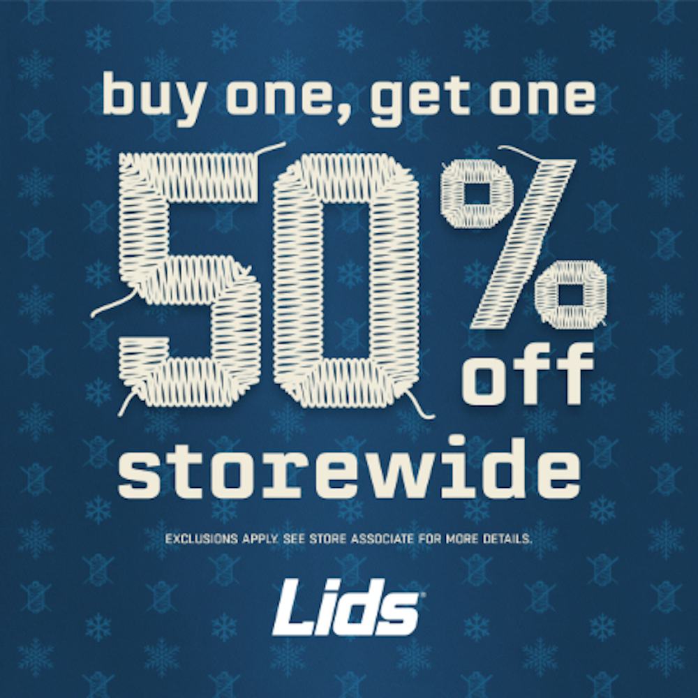 Buy One Get One 50% Off at Lids