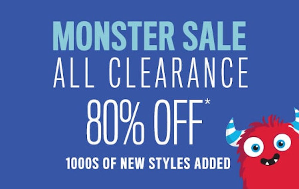 All Clearance 80% off