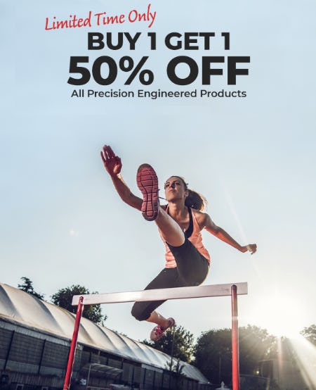 B1G1 50% Off All Precision Engineered Products