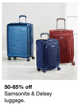 macys samsonite sale