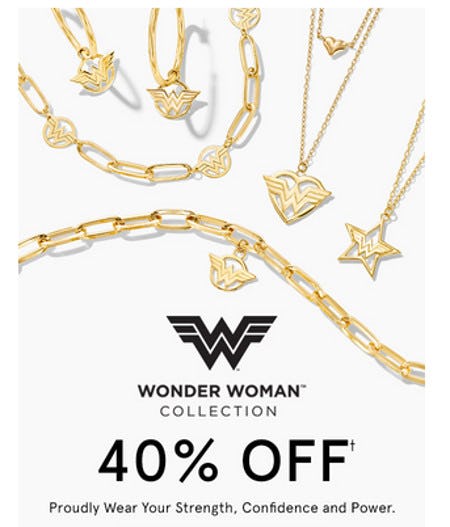 40% Off Wonder Women Collection