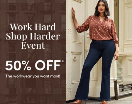 50% Off The Workwear You Want Most