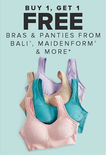 Buy 1, Get 1 Free Bras & Panties from BELK LADIES