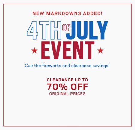 4th of July Event from Men's Wearhouse