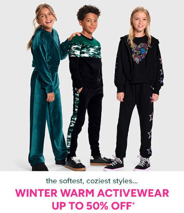 Winter Warm Activewear Up to 50% off