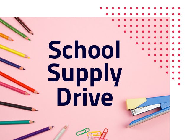 school supply drive