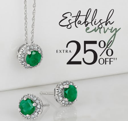 Extra 25% Off Extraordinary Emeralds from Fred Meyer Jewelers