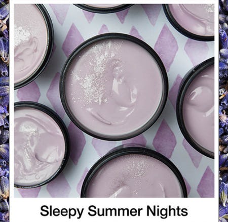 Ease Into a Sleepy Summer from LUSH