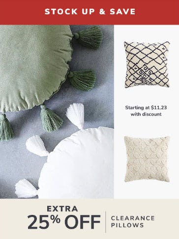 Extra 25 Off Clearance Pillows At Pier 1 Imports Greenville Mall
