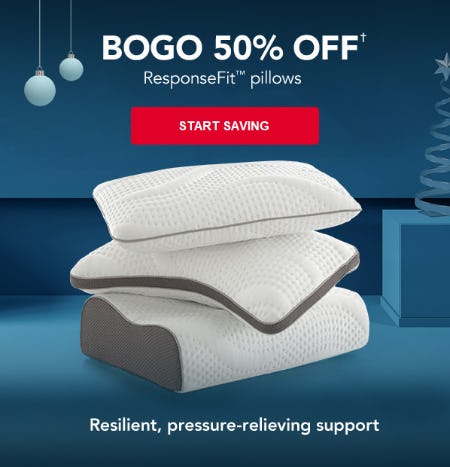 BOGO 50% Off ResponseFit Pillows