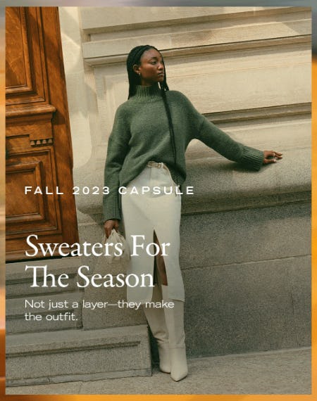 Sweaters For The Season