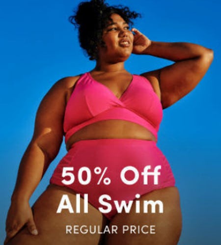 50% Off All Swim