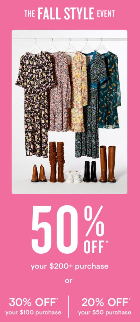 Fall Style Event at Loft | Columbia Mall