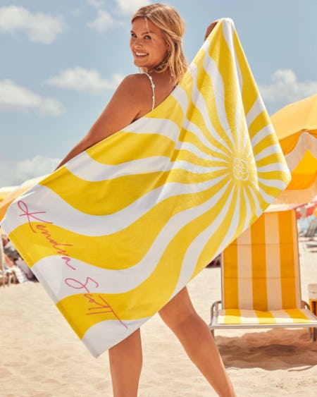 FREE Gift with Purchase: Kendra Scott Beach Towel from Kendra Scott