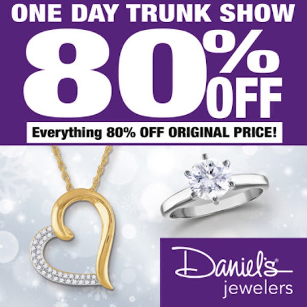 Daniel's Jewelers 80% OFF SALE