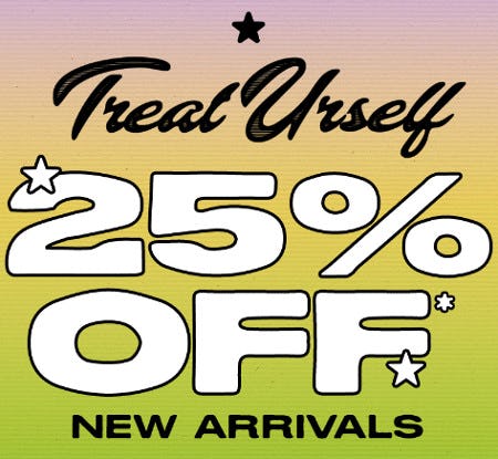 25% Off New Arrivals from PacSun